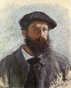 Claude Monet Self-Portrait with a Beret USA oil painting artist